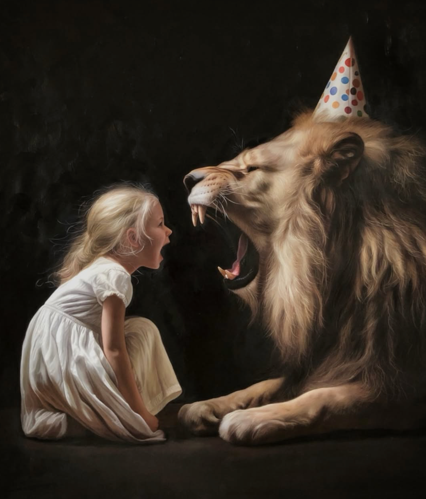 Fearless Is the Child Who Dreams. She dreamed of lions, and learned to roar.