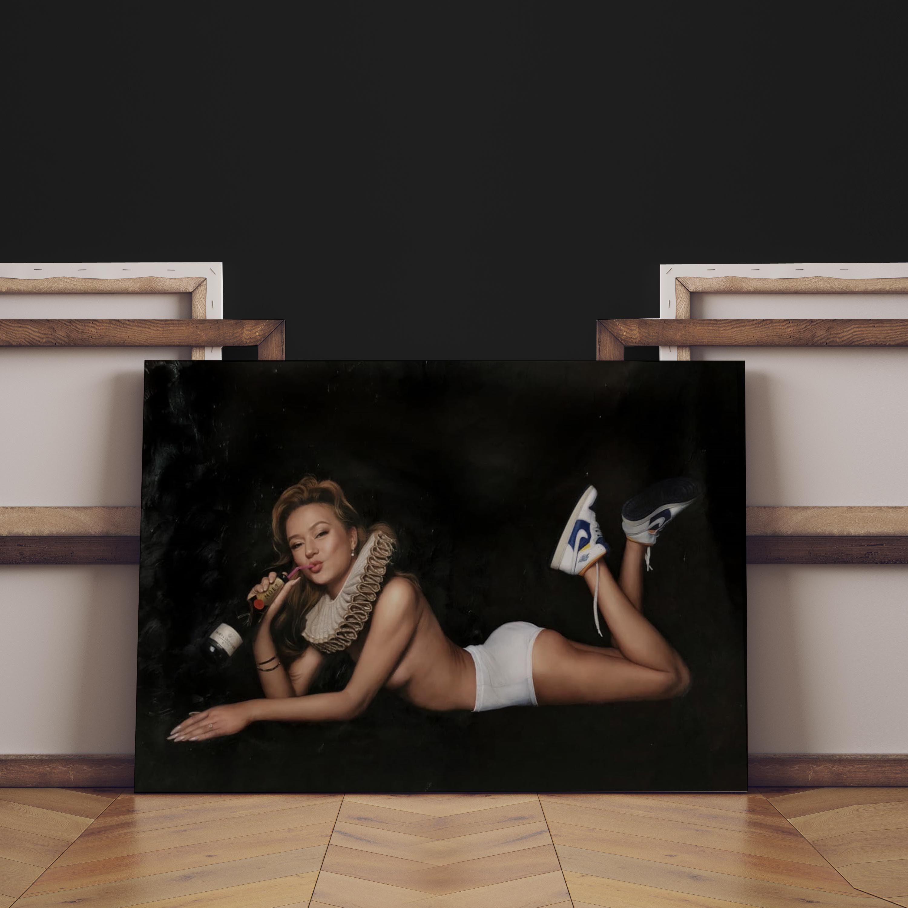 Champagne at the Château